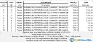 ASTM A213 TP347H Stainless Steel Pipe To Mexico Order Details 3 ASTM A213 TP347H Stainless Steel Pipe To Mexico Order Details