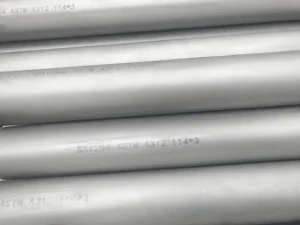 1.4547 Stainless Steel Pipe UNS S31254 254SMO for Industrial Applications.