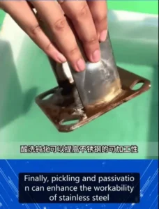 Pickling and Passivation of stainless steel 3 Pickling/Passivation Boost Stainless Steel Performance enhance the workability