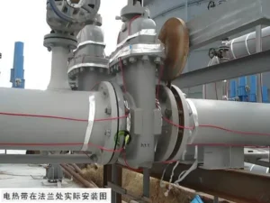 Install stainless steel flanges for power plants