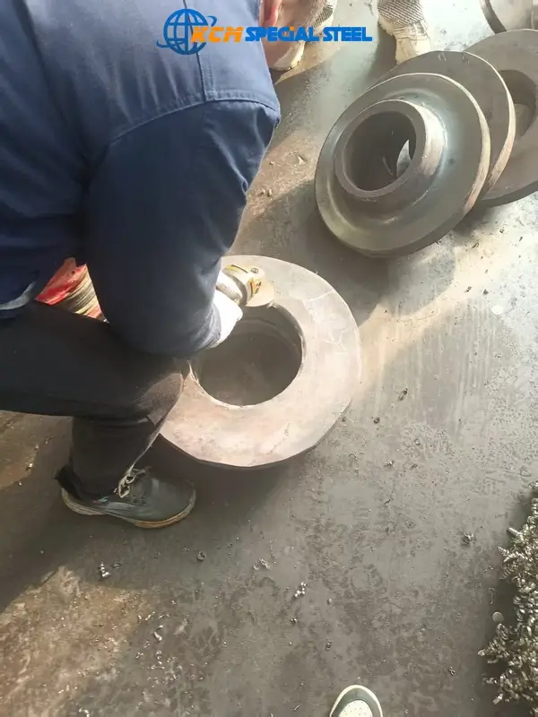 ASTM A182 F53 SUPER DUPLEX STEEL FLANGE PMI-KCM SPECIAL STEEL(KCMSS)