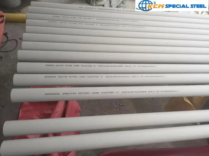 UNS S32750 Super Duplex Pipe Mircostructure Analysis 3 SA790 S32750 Super Duplex Stainless Steel Pipe.