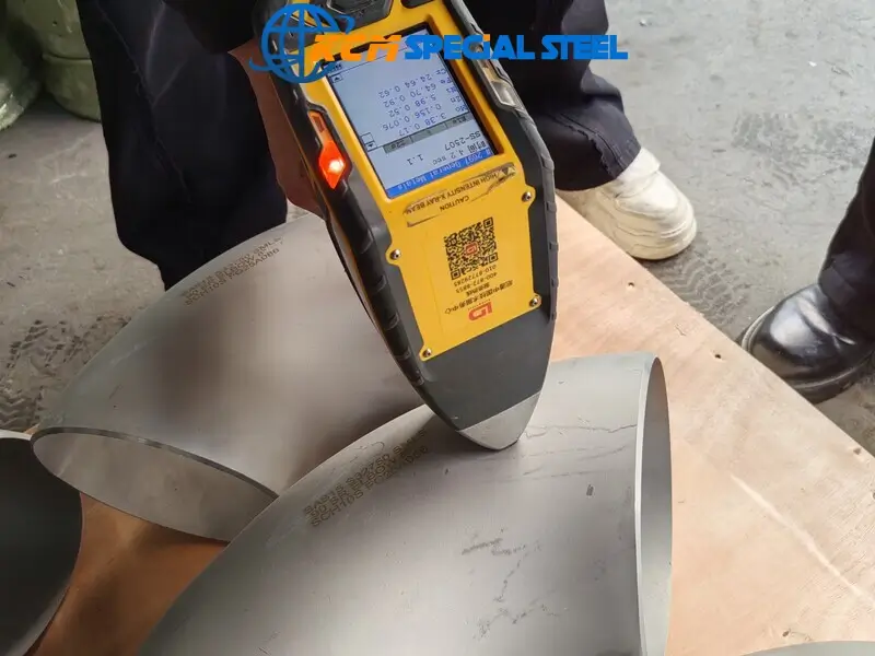 ASTM A815 UNS S32750 Super Duplex Steel Elbow 3 ASTM A815 UNS S32750 Super Duplex Stainless Steel Elbow for Industrial Applications.