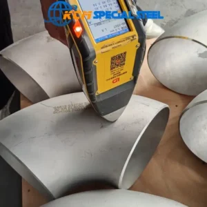 ASTM A815 UNS S32750 Super Duplex Steel Elbow for Industrial Applications.