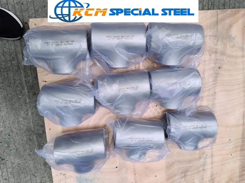 ASTM A815 UNS S32750 Super Duplex Steel Equal Tee/Reducing Tees SAF 2507/EN 1.4410 5 ASTM A815 UNS S32750 Super Duplex Steel Reducing Tee SAF 2507/EN1.4410 for Industrial Applications with Fast Delivery, High Performance, Reliable/Belivable Supplier/Manufacturer in China