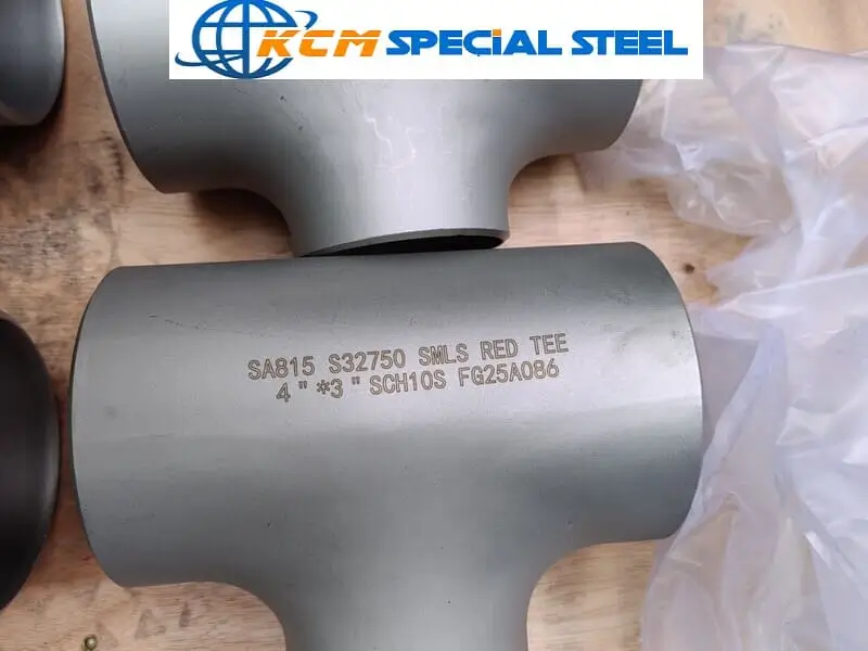 ASTM A815 UNS S32750 Super Duplex Steel Equal Tee/Reducing Tees SAF 2507/EN 1.4410 4 ASTM A815 UNS S32750 Super Duplex Steel Reducing Tee 2507-EN1.4410 for Industrial Applications with Fast Delivery, High Performance, Reliable/Belivable Supplier/Manufacturer in China